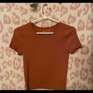 American eagle, no longer sold crop top! blush